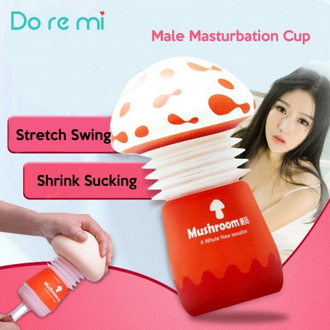 Mushroom breast sex cup