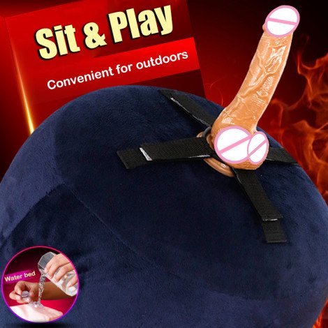 Simulation dildo women inflatable fun sex chair