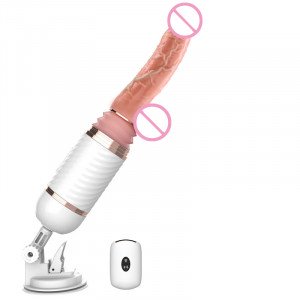 Automatic pumping and heating simulation vibrating penis