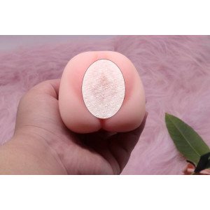 Portable flassh cup two head - vaginal and anal 